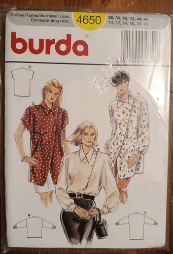 Schnittmuster burda 4650