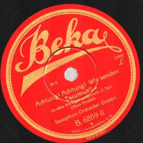Schellack saxophon orchester - schellack, saxophon-orchester