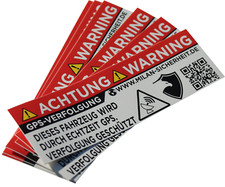6X GPS Tracking-Sticker |