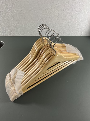 Holz kleiderbügel natur - holz,