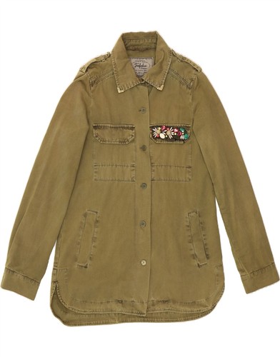 Zara damen military jeansjacke - zara,