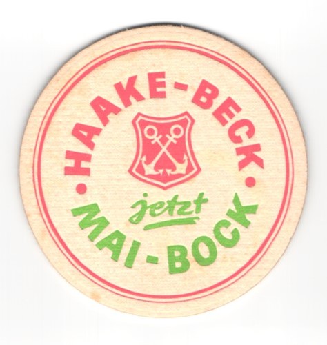 Bierdeckel haake beck - bierdeckel, haake-beck