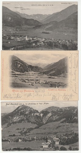 Gruss aus hindelang - 3, ak