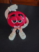 M&M Bonbon Spender Werbe Figur Mr. Red Dispenser rot Sammler Mars rar 2001
