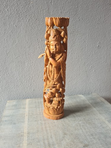Handgeschnitzter holzbuddha - handgeschnitzter,