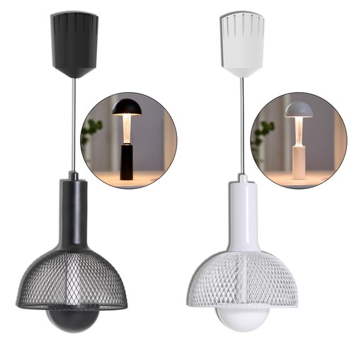 Led akku pendelleuchte - led, 2in1