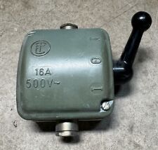 Sterndreieckschalter ALU Guss 16A 500V Elektra Tailfingen