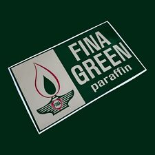 Fina grün Paraffin Vintage Krug Ausgießer Vinyl Aufkleber Classic Can Heater groß