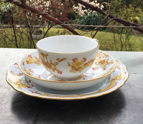 Meissen teegedeck gelber - teegedeck,