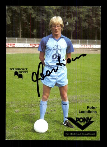 Peter loontiens autogrammkarte - peter,