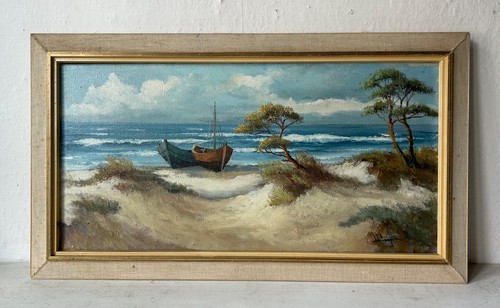 ölbild hermann vaegler boote - vaegler,