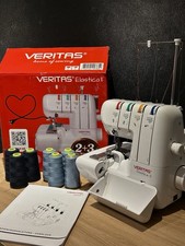 VERITAS Elastica II - 4 Faden Overlockmaschine Rollsaum Schmalsaum nähen