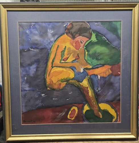 Aquarell nach karl - aquarell,