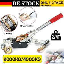 Ratschenzug mit 2 Haken