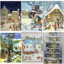 Adventskalender *Panorama-Kalender Weihnachten viele Motive Sellmer
