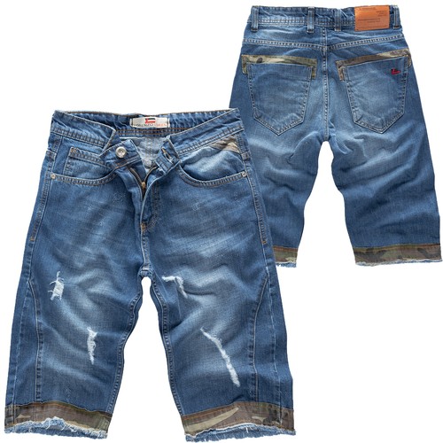 Shorts herren baumwolle jeans - herren,