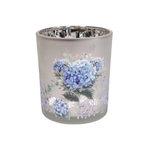 Windlicht hortensie blumen - windlicht,