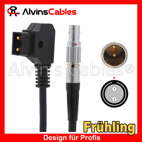 Spiralkabel pin stecker - spiralkabel, 2-pin