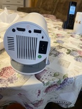 Beamer Projektor 5G WiFi Bluetooth 5.0 HD-Filmprojektoren Heimkino HDMI, Weiß