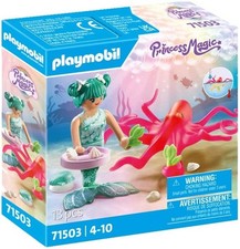 Playmobil Princess Magic 71503 Meerjungfrau mit farbwechselndem Oktopus - Brandneu