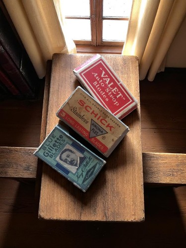 Konvolut vintage rasierklingen - konvolut,