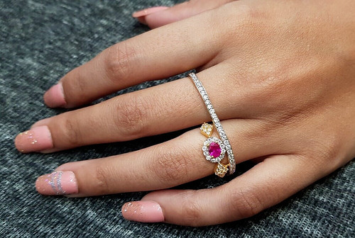 Echt gold ring - ring, 22k
