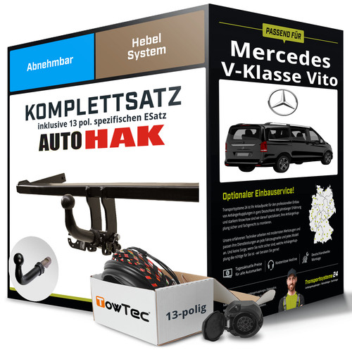 Anhängerkupplung abnehmbar