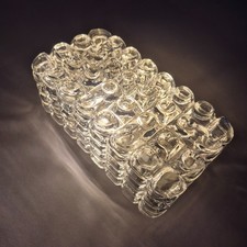 Vintage ERCO 54 090 Glas Wandleuchte aus den 60 Rare Mid-Century ERCO Wall Light