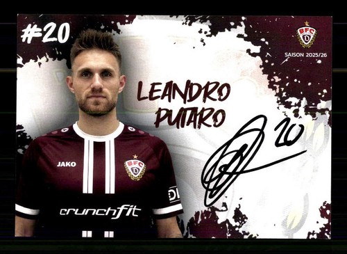 Leandro putaro autogrammkarte - ,