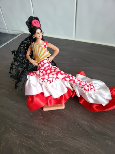 Vintage spanische puppe figur - spanische,