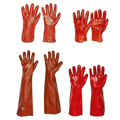 Pvc handschuhe vinyl rot - vinyl,