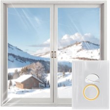 Thermofolie Fenster Isolierfolie 7mal Dicker Transparente Fenster Isolierung ...