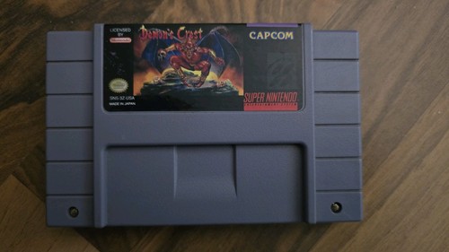 Lesen demons crest snes super - demons,