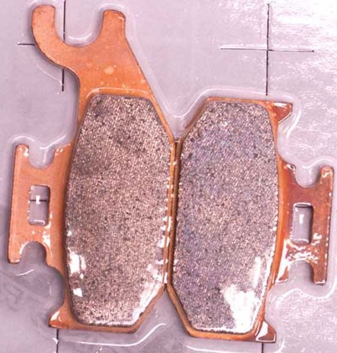 Bremsbeläge hinten bombardier - bremsbeläge,