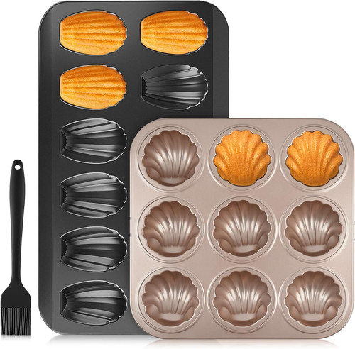 Madeleines backform stück - madeleines, 3