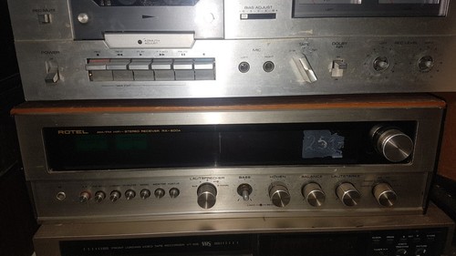 Rotel 600 a receiver - 70's, rx