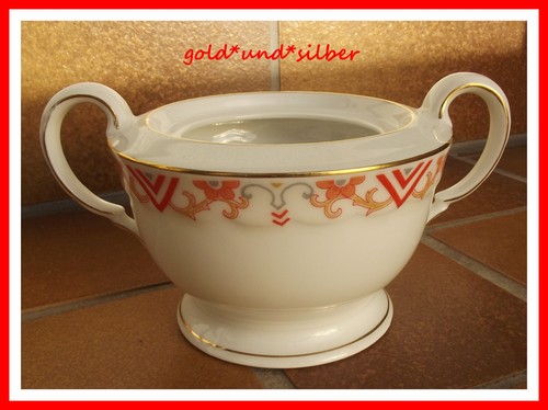 Zuckerdose goldrand zeh - zuckerdose,