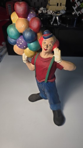 Vintage keramik clown - keramik,