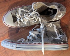 Converse Chucks All Star High Sneaker Camouflage Design Größe UK12 EU 46,5