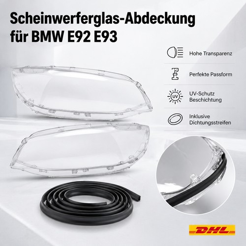 Für bmw e92 e93 glasabdeckung - e92,