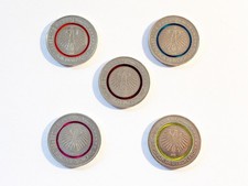 5 x 5 € Euro - Sammlermünze Klimazonen der Erde “D” Polymerring Bi-Metall Top