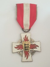 altes Feuerwehr Leistungsabzeichen Orden Baden Württemberg silber