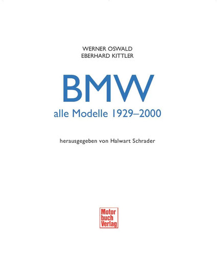 Bmw automobile 1929 - |, 1929-2000