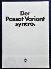 Passat variant syncro typ - syncro,