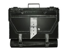 HMF Briefkasten Antik schwarz, Postkasten für draußen, 