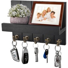 Schlusselbrett mit Ablage Holz