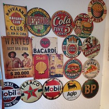 Retro Blechschilder,vintage