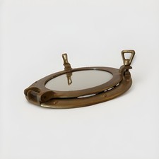 Bullauge U- Boot Messing Spiegel Bilderrahmen