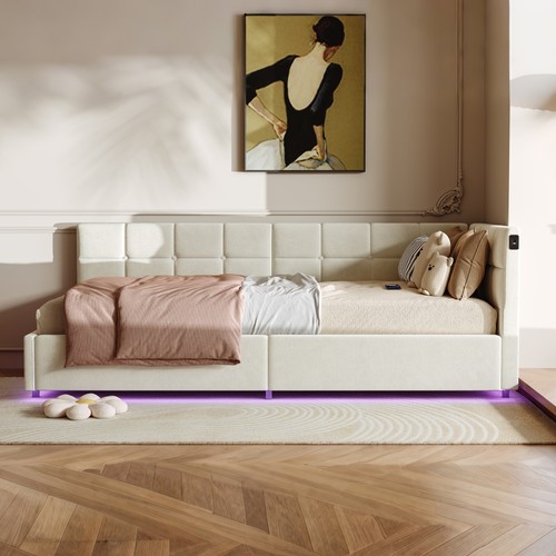 Polsterbett 90x200 - , cm
