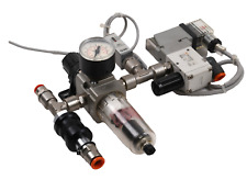 SMC AW20-F02C + IS10-01S-6L + VP342-5Y01-02FA Filterregler Magnetventil Filter